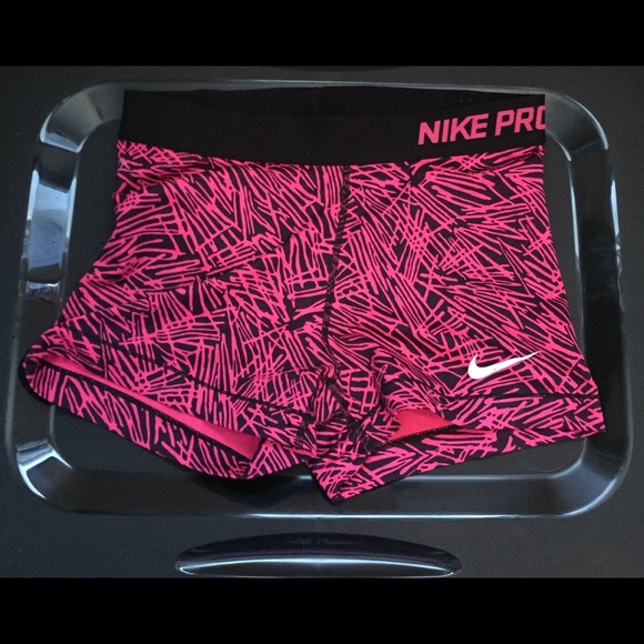 Nike Pants - Nike pink and black track/volleyball Spanx